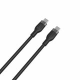Hyper HyperJuice 240W Silikon USB-C till USB-C Kabel - 1m - Svart