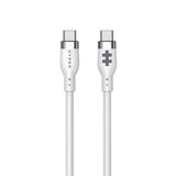 Hyper HyperJuice 60W Silikon USB-C till USB-C Kabel – 1.5m – Vit
