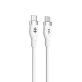 Hyper HyperJuice 60W Silikon USB-C till USB-C Kabel – 1.5m – Vit