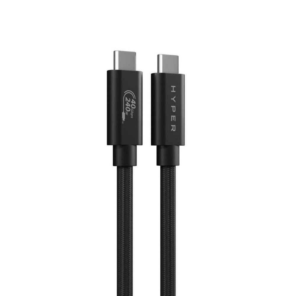 Hyper HyperDrive 240W USB-C till USB-C Kabel - 1.2m - Svart