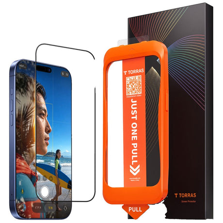 iPhone 18 Pro / 17 Pro TORRAS HD Shield Skyddsglas - Genomskinlig