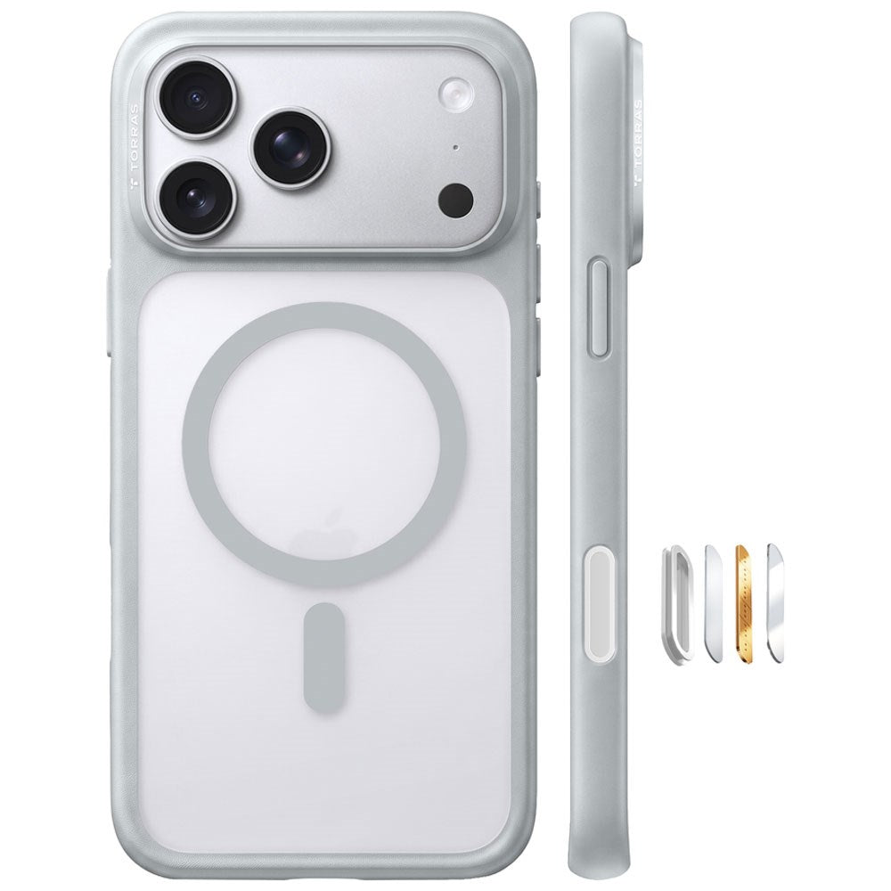 iPhone 18 Pro / 17 Pro TORRAS Guardian Mag Skal - MagSafe Kompatibel - Genomskinlig
