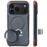 iPhone 18 Pro / 17 Pro TORRAS Ostand Q3 Air Pro Skal - MagSafe Kompatibel - Svart