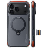 iPhone 18 Pro / 17 Pro TORRAS Ostand Q3 Air Pro Skal - MagSafe Kompatibel - Svart