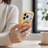 iPhone 18 Pro / 17 Pro TORRAS O3 Air Gradient Skal - MagSafe Kompatibel - Orange / Blå