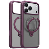iPhone 18 Pro Max / 17 Pro Max TORRAS Ostand Q3 Spin Skal - MagSafe Kompatibel - Lila