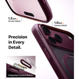 iPhone 18 Pro Max / 17 Pro Max TORRAS Ostand Q3 Spin Skal - MagSafe Kompatibel - Lila