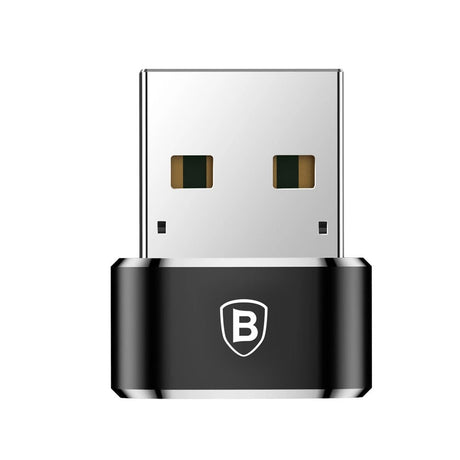 Baseus Mini USB-C till USB-A Adapter - Svart