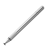 Baseus Dubbelsidig Stylus Penna för Mobil / Surfplatta med Kulspetspenna - Silver