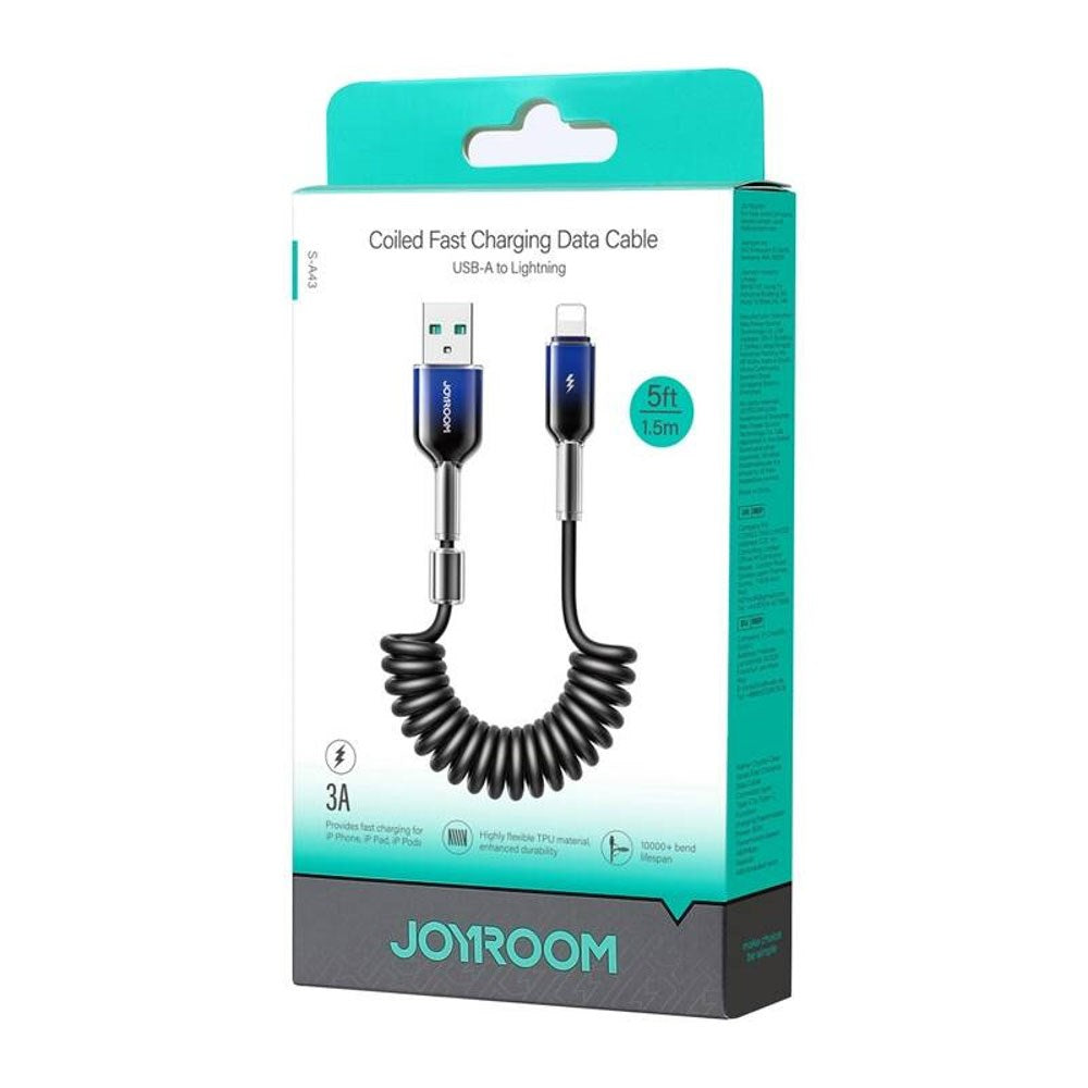Joyroom USB-A till Lightning Kabel - 1.5m - Svart