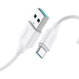 Joyroom Long-Lasting 15W USB-A till USB-C Kabel 1m - Vit