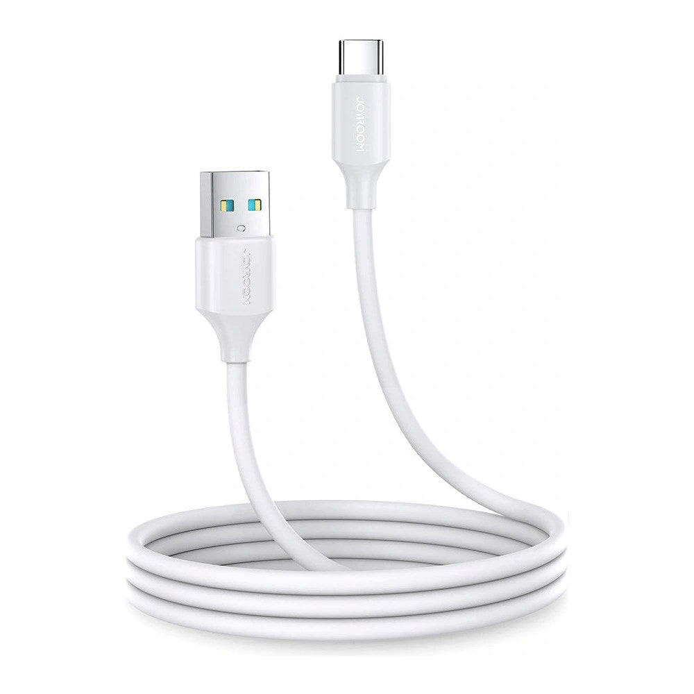 Joyroom Long-Lasting 15W USB-A till USB-C Kabel 1m - Vit