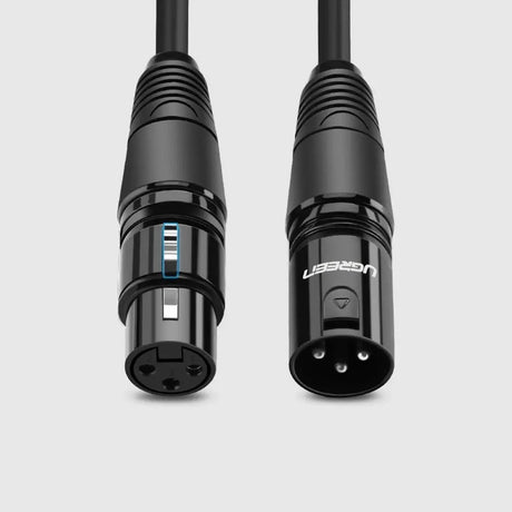 UGREEN XLR till XLR Kabel - 2m - Svart