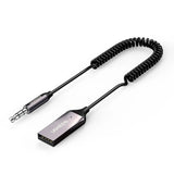 Ugreen USB-A till AUX Stik Ljudadapter - Bluetooth 5.3 - Svart