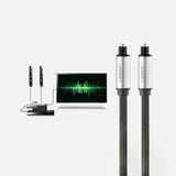 UGREEN AV108 Optisk Toslink till Toslink Kabel - 2m - Grå