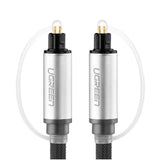 UGREEN AV108 Optisk Toslink till Toslink Kabel - 2m - Grå
