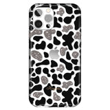 Kingxbar iPhone 13 Pro Wild Series Transparent Skal med Motiv - Ko