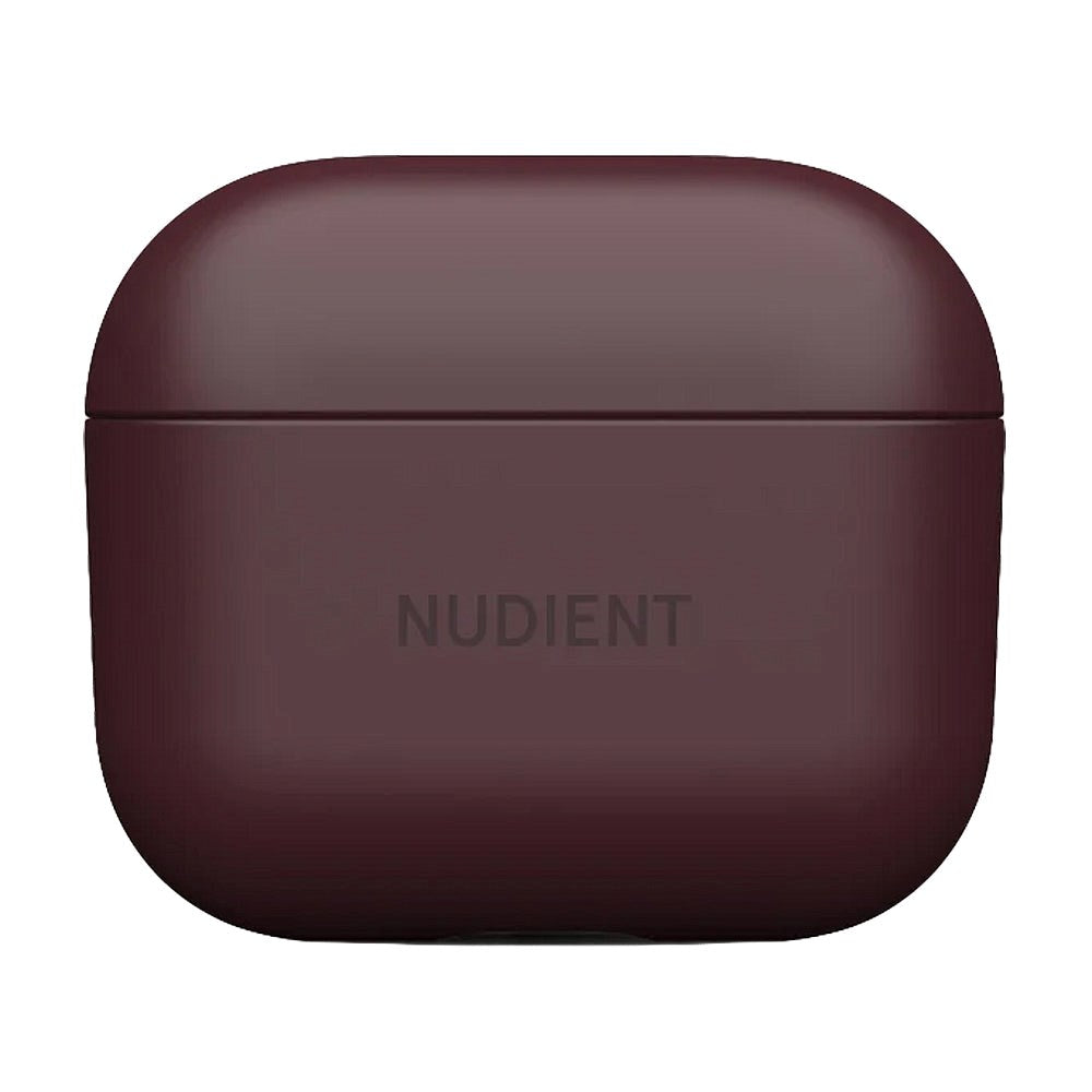 Nudient AirPods (3rd Gen) Tunt Fodral - Sangria Red