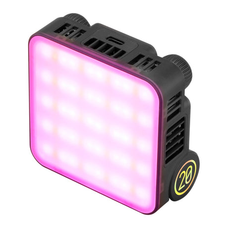 Zhiyun LED Fiveray M20C (RGB) Ficklampa med Magnetiskt Förlängningsfäste - Svart