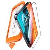 TORRAS iPhone 16 Plus Full Fit Härdat Skärmskyddsglas - Genomskinlig