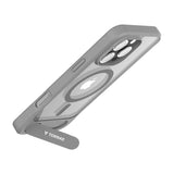 TORRAS iPhone 16 Pro Max Pstand Hybrid Skal m. Ställfunktion - MagSafe Kompatibel - Grå