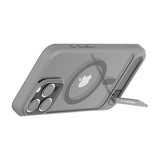 TORRAS iPhone 16 Pro Max Pstand Hybrid Skal m. Ställfunktion - MagSafe Kompatibel - Grå