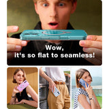 TORRAS iPhone 16 Plus Flexibelt Plast Skal m. Ställfunktion - MagSafe Kompatibel - Genomskinlig