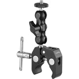 SmallRig 2164 Multifunktionell Crab-Shaped Klämma m. Ballhead Magic Arm - Svart
