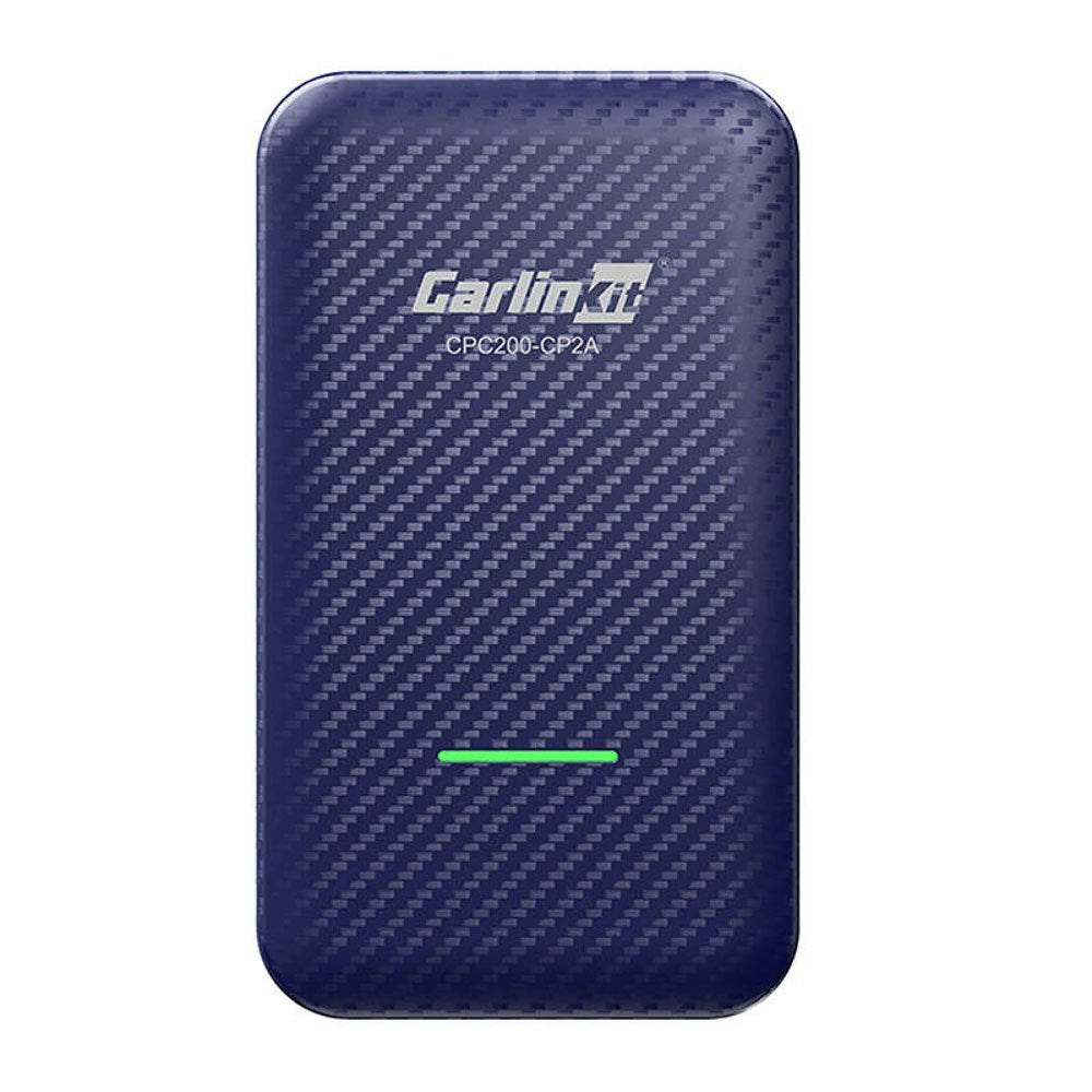 Carlinkit Trådlös Adapter för Apple CarPlay & Android Auto - Blå
