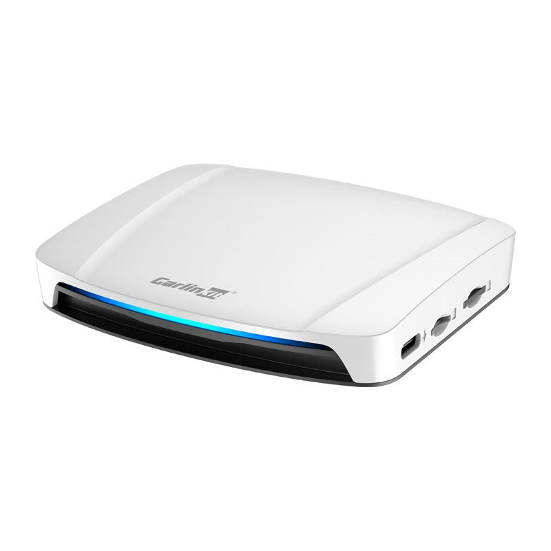 Carlinkit Tbox UHD Trådlös Adapter för Apple CarPlay & Android Auto - Vit