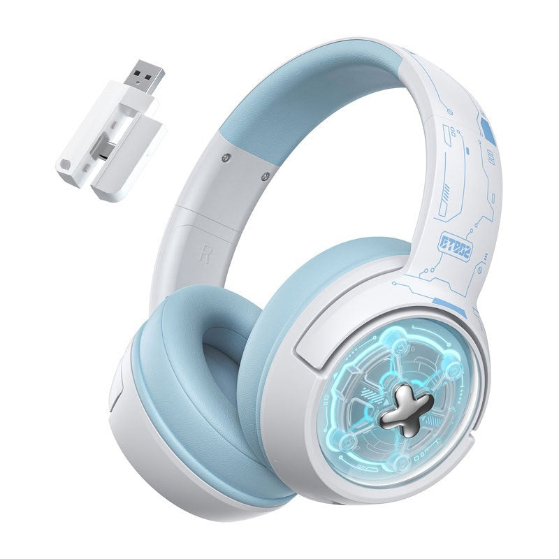 ONIKUMA GT802 Tri-Mode Gaming Headset - Vit
