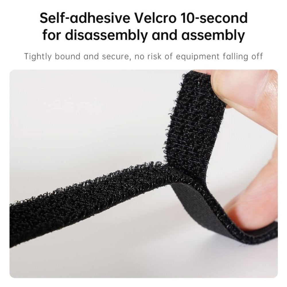 TELESIN Hjälmfäste för Actionkamera - Svart / Grå