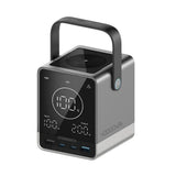 CUKTECH 300W PowerBank m. Trådlös Laddning - 2x USB-C & 2x USB-A - 40.000 mAh - Svart