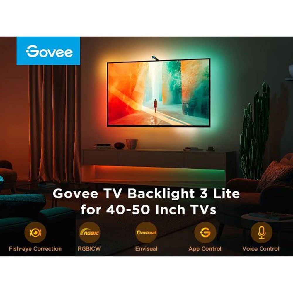 Govee 3 Lite TV Backlight  - 40 - 50" - Svart