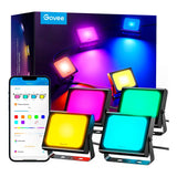 Govee Smart LED Flood Lights - 4 st. - Svart