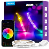 Govee Basic Wi-Fi + Bluetooth RGBIC LED Strip Lights - 5m - Vit