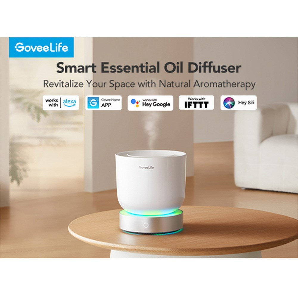 Goveelife Smart Aroma Diffuser - RGBIC & White Noise - Vit