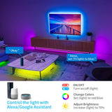 Govee Smart Wi-Fi + Bluetooth RGB LED Strip Lights 2x5m - Vit