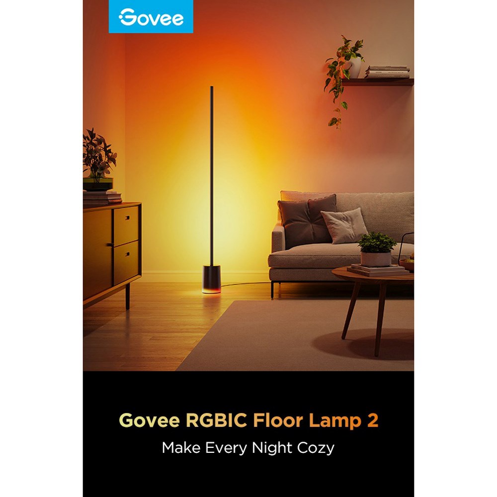 Govee Floor Lamp 2 - Svart