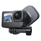 TELESIN Magnetiskt Klämfäste för Actionkamera - Svart / Grå