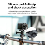 TELESIN Magnetiskt Dubbelt Claw Mount för DJI Osmo Action 3 / 4 / 5 Pro - Svart