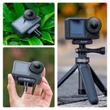 TELESIN Magnetiskt Dubbelt Claw Mount för DJI Osmo Action 3 / 4 / 5 Pro - Svart