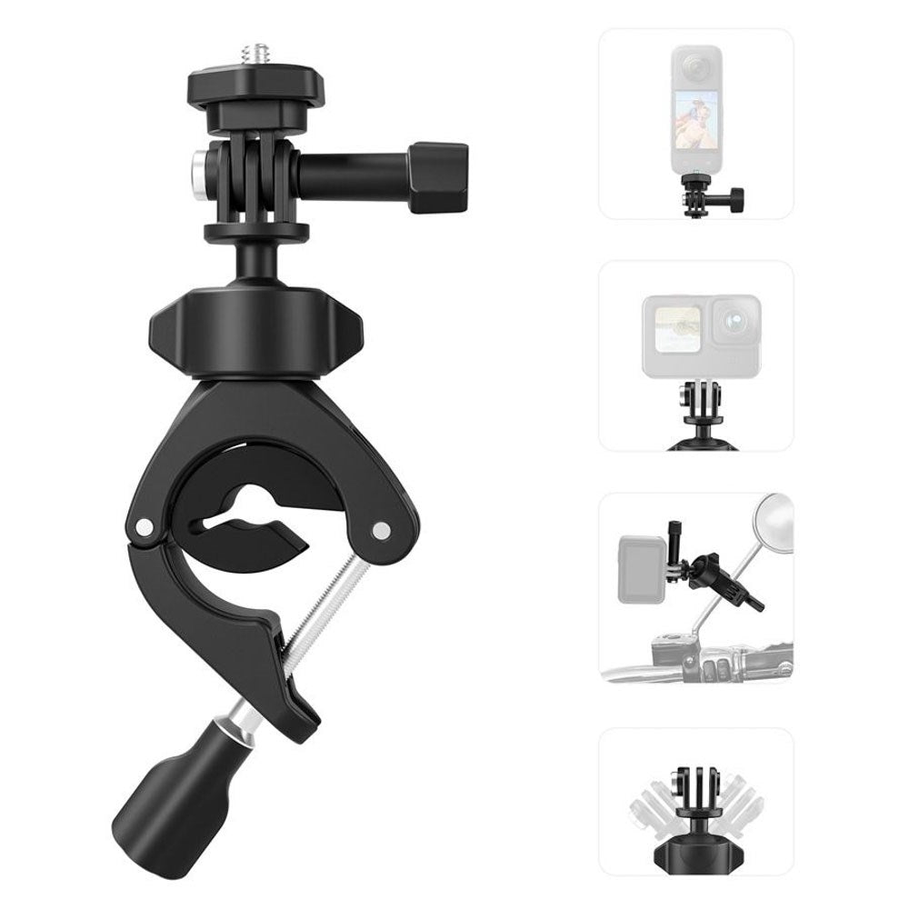 TELESIN Cykelramfäste för Actionkamera - Svart