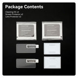 TELESIN Härdat Skyddsglas för DJI Osmo Pocket 3 - 2 st - Genomskinlig