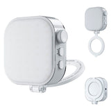 TELESIN Magnetiskt Multi Ljus för Mobil - MagSafe Kompatibelt - Vit