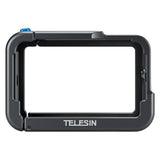 TELESIN Metall Cage för DJI Osmo Action 3 / 4 / 5 Pro - Grå