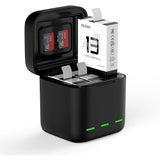 TELESIN Batteri Laddningsfodral för GoPro Hero 13 - Svart