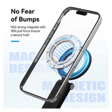 TELESIN Magnetisk Selfiepinne med Bluetooth Knapp - MagSafe Kompatibel - Svart