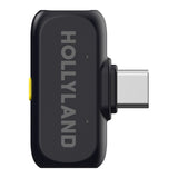 Hollyland LARK A1 Trådlös Mikrofon Duo med 1 x USB-C RX - Svart