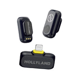 Hollyland Lark A1 Mini Duo Trådlös Mikrofon med Lightning - Svart
